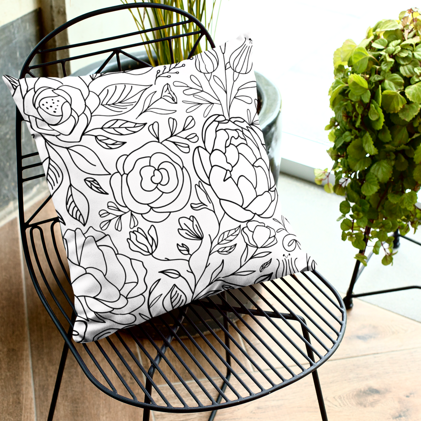 Peony Garden Seamless Pattern