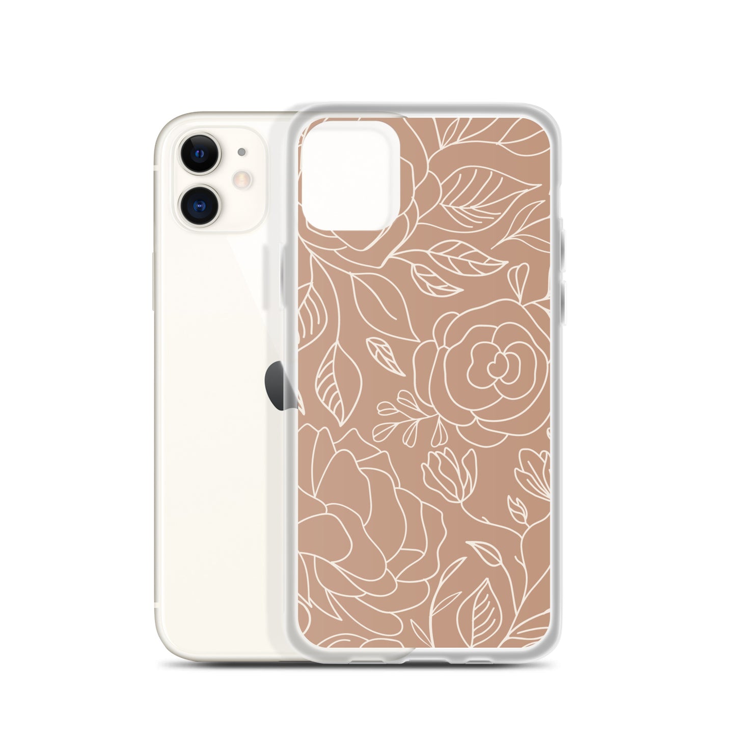 Vintage Romance Collection - Rusted Rose iPhone Case