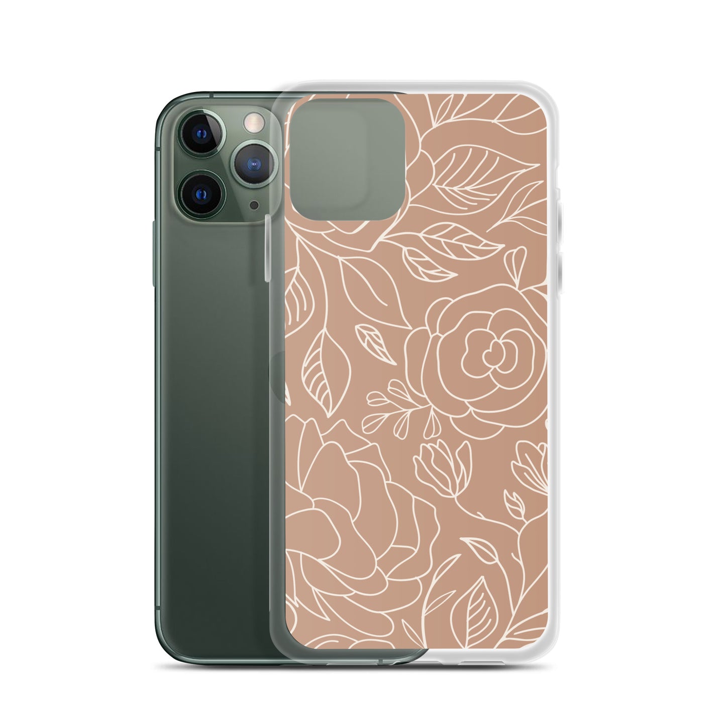 Vintage Romance Collection - Rusted Rose iPhone Case