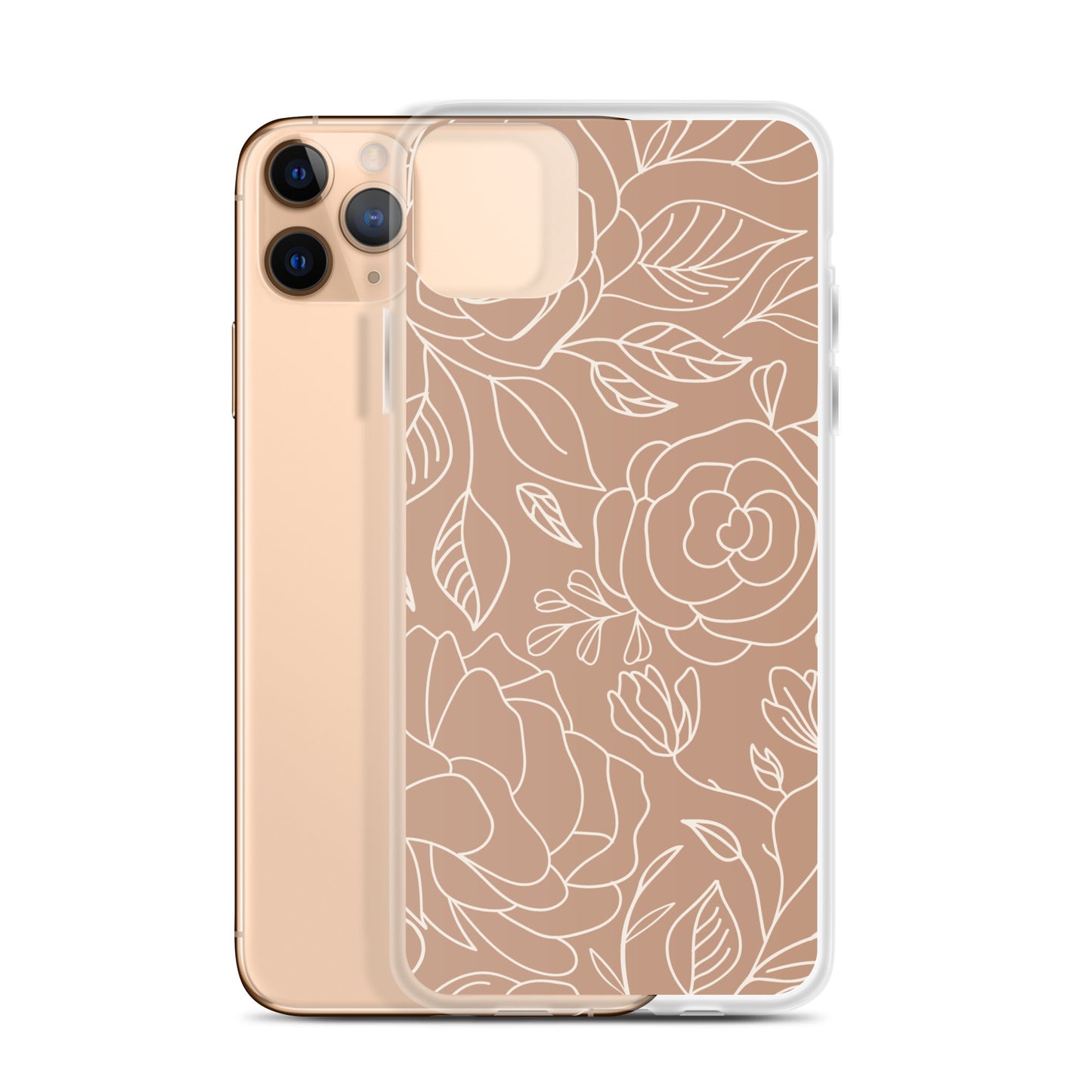 Vintage Romance Collection - Rusted Rose iPhone Case