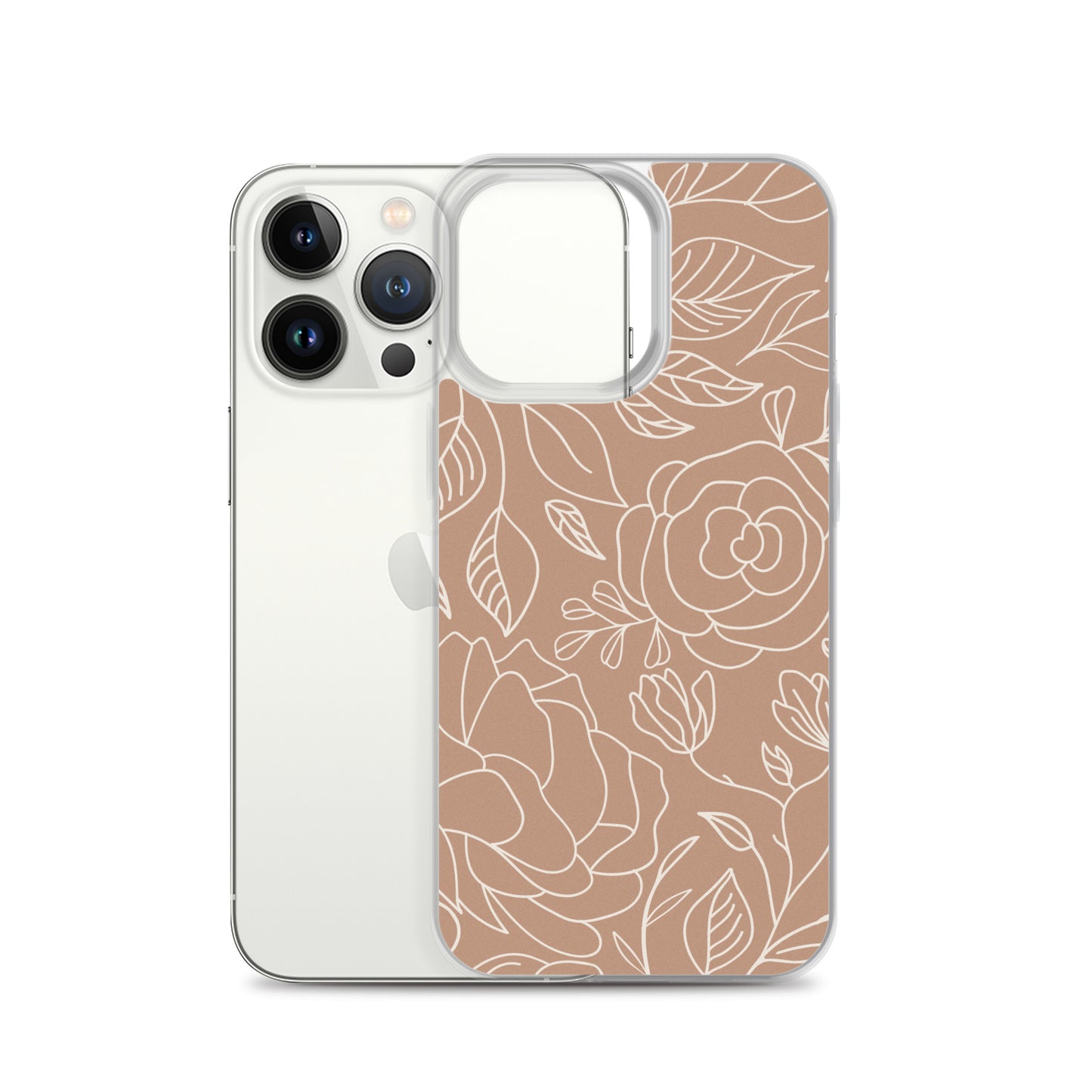 Vintage Romance Collection - Rusted Rose iPhone Case