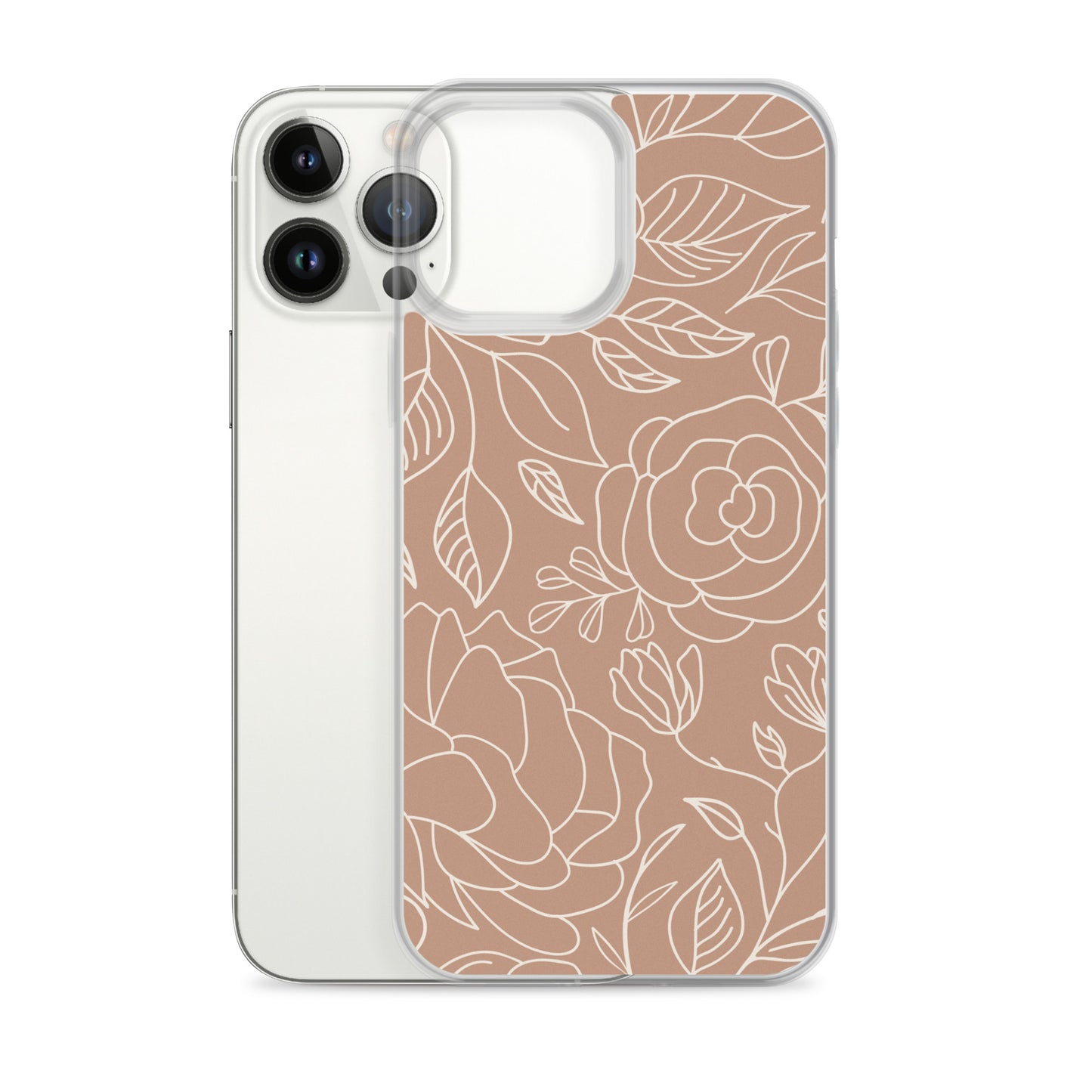 Vintage Romance Collection - Rusted Rose iPhone Case