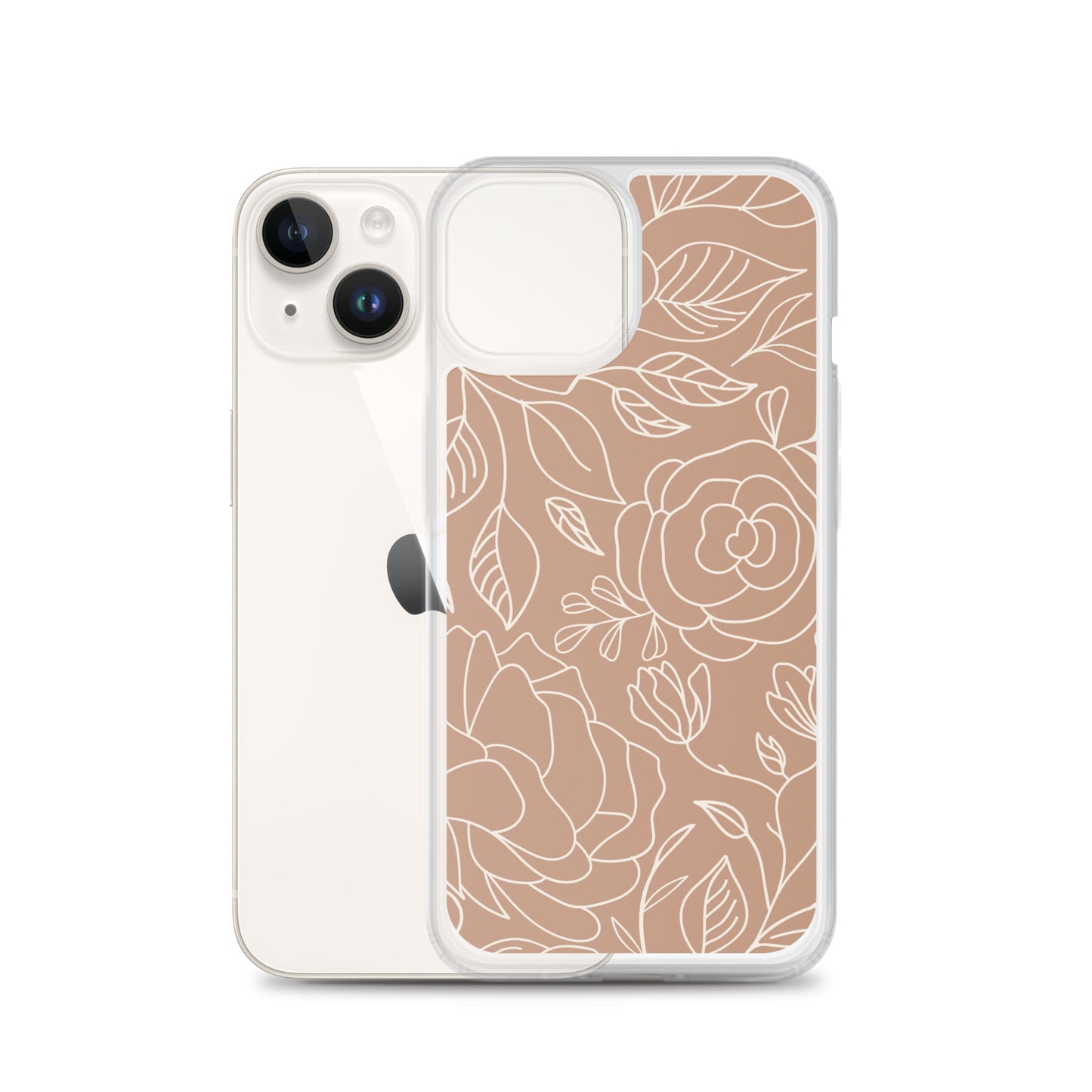 Vintage Romance Collection - Rusted Rose iPhone Case