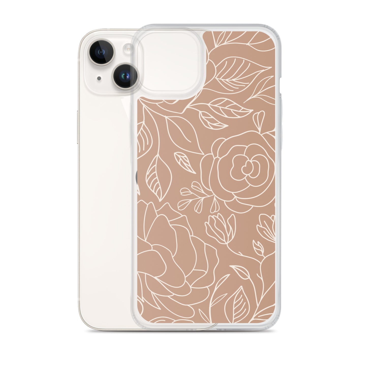 Vintage Romance Collection - Rusted Rose iPhone Case