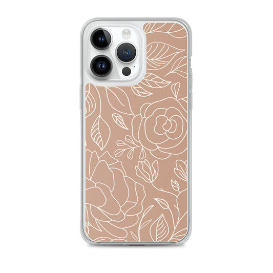 Vintage Romance Collection - Rusted Rose iPhone Case
