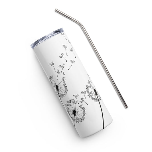 Dandelion Wishes 20 oz Stainless Steel Tumbler