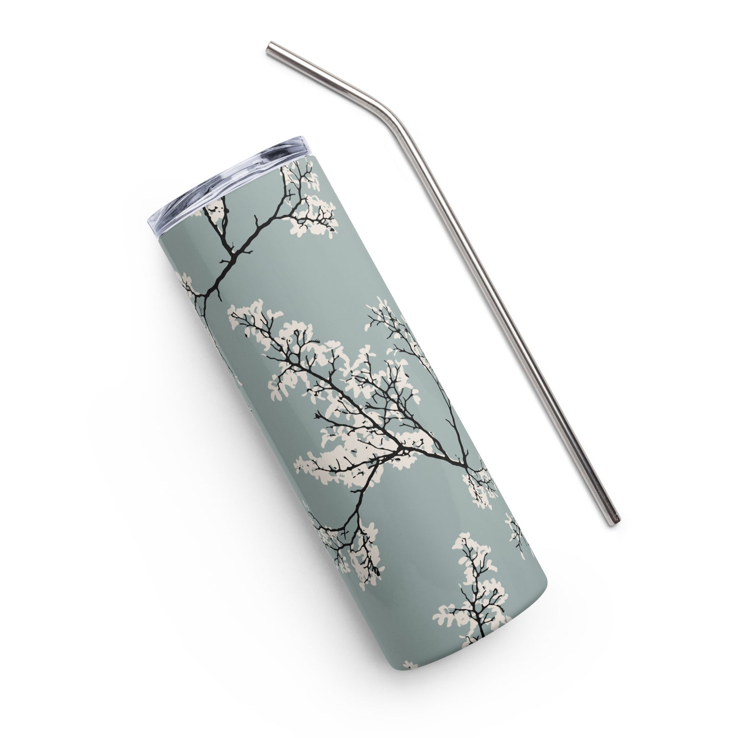 Vintage Romance Collection - Blooms & Branches 20 oz Stainless Steel Tumbler