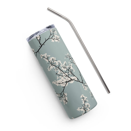 Vintage Romance Collection - Blooms & Branches 20 oz Stainless Steel Tumbler