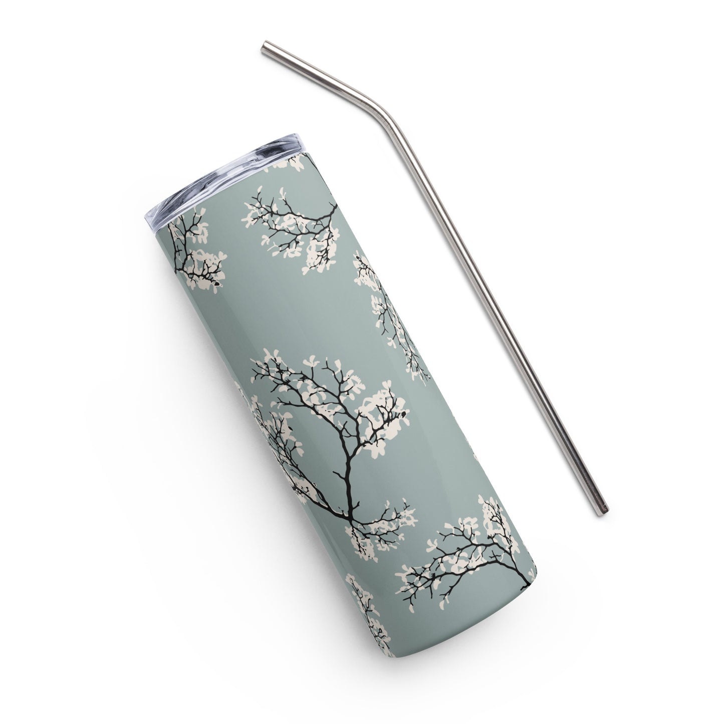 Vintage Romance Collection - Blooms & Branches 20 oz Stainless Steel Tumbler
