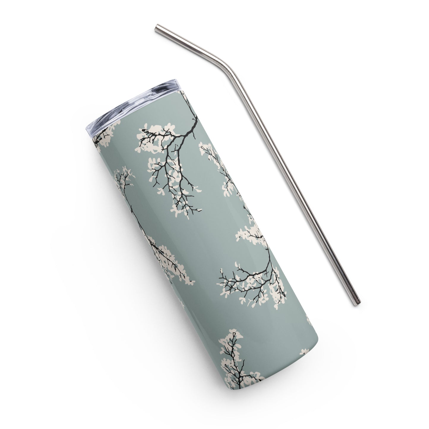 Vintage Romance Collection - Blooms & Branches 20 oz Stainless Steel Tumbler